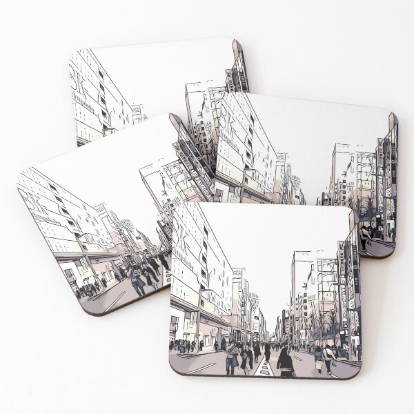 Item preview, Ginza street on a weekend designed and sold by guoshengz.