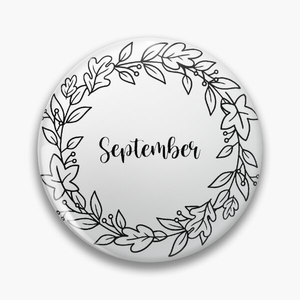 Artikelvorschau, September Monatliches Cover für Bullet Journal / Bujo Planner entworfen und verkauft von noryushi.