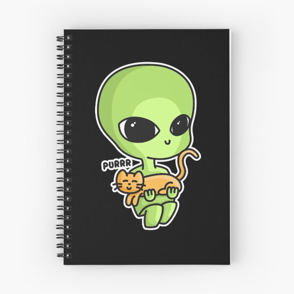 Item preview, Cute Cat Holding Alien designed and sold by hadicazvysavaca.