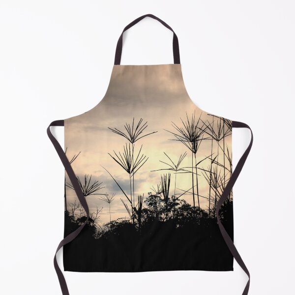 Item preview, Grass silhouetted against pink sky designed and sold by jaynerushton.