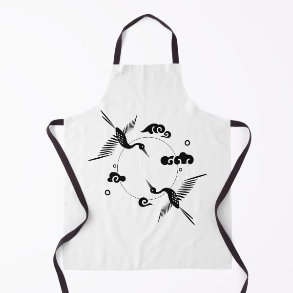 Item preview, Crane, Moon, Cloud - Symbols of Longevity designed and sold by familygiftscent.