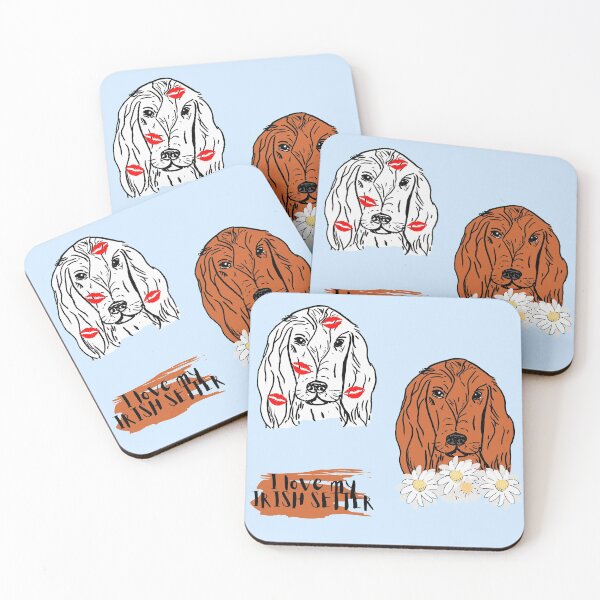 Item preview, Irish setter  designed and sold by NinaBetterNot.