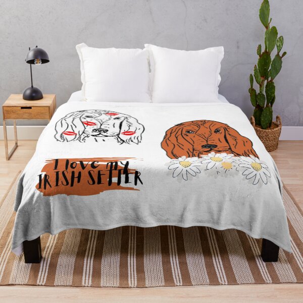 Item preview, Irish setter designed and sold by NinaBetterNot.