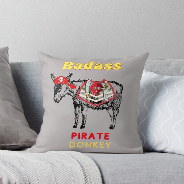 Item preview, Funny Badass Pirate Donkey designed and sold by hausofbutterfly.