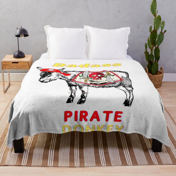 Item preview, Funny Badass Pirate Donkey designed and sold by hausofbutterfly.