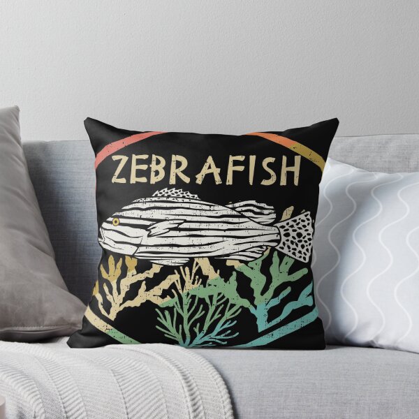 Item preview, Cool Retro Zebra Fish Silhouette Gift Design Idea design design designed and sold by Lisbob.