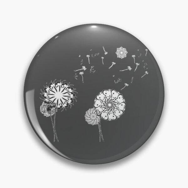Item preview, Dandelion Flower Image Arabic Calligraphy designed and sold by Mystery-shadow.