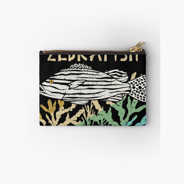 Item preview, Cool Retro Zebra Fish Silhouette Gift Design Idea design design designed and sold by Lisbob.