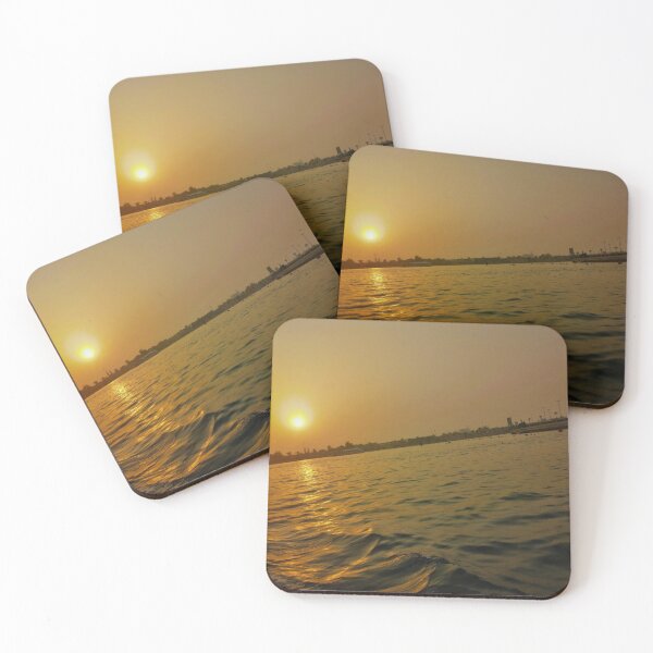 Item preview, a sunset reflecting on the water designed and sold by tania ochieng.