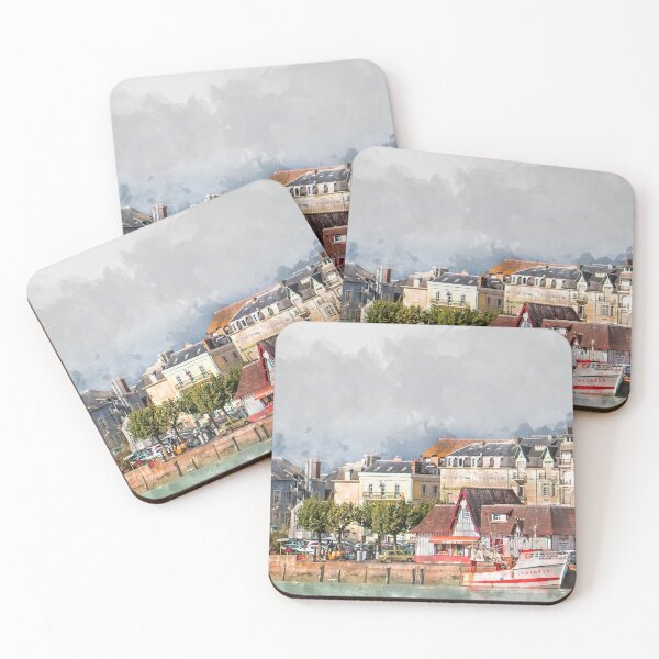 Item preview, Deauville harbour, France designed and sold by Vicki Moritz.