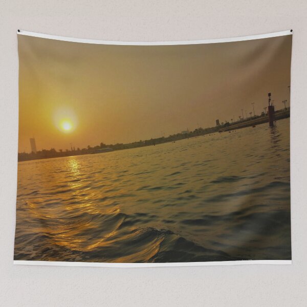 Item preview, a sunset reflecting on the water designed and sold by tania ochieng.