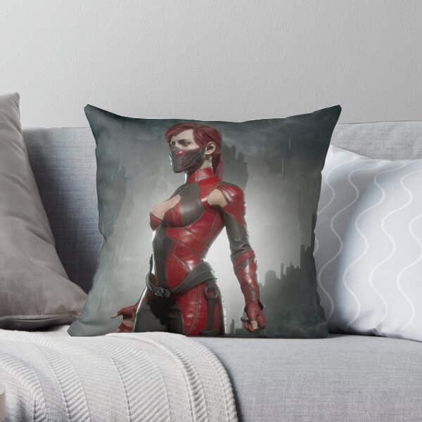 Skarlet Throw Pillow