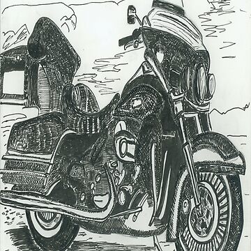Artwork thumbnail, Motorcycle by Patrick Beamish