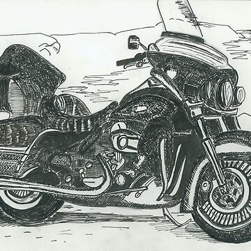 Artwork thumbnail, Motorcycle by Patrick Beamish