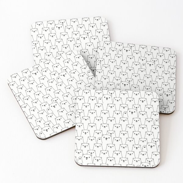 Item preview, Cute Cartoon Doodle Polar Bears designed and sold by Vector Scout Lab.