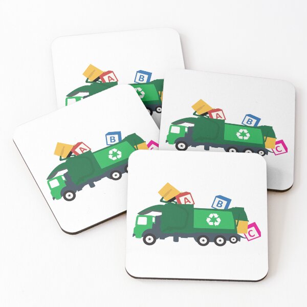 Item preview, ABC Recycling Garbage Truck designed and sold by idovedesign.
