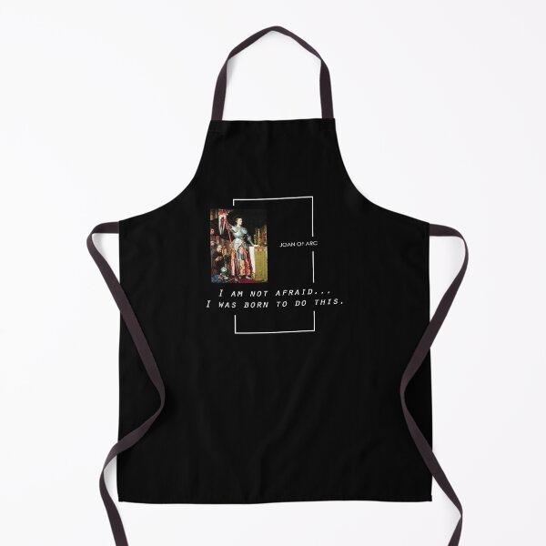 Item preview, Joan of Arc quote simple black BG designed and sold by maya-studio.