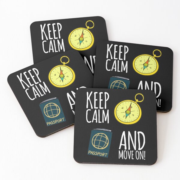 Item preview, Adventure & Exploration - Keep Calm & Move On designed and sold by RaveCreations2.