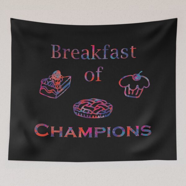 Item preview, Colourful Drops Breakfast of Champions Sticker Pack designed and sold by AMSonArt.