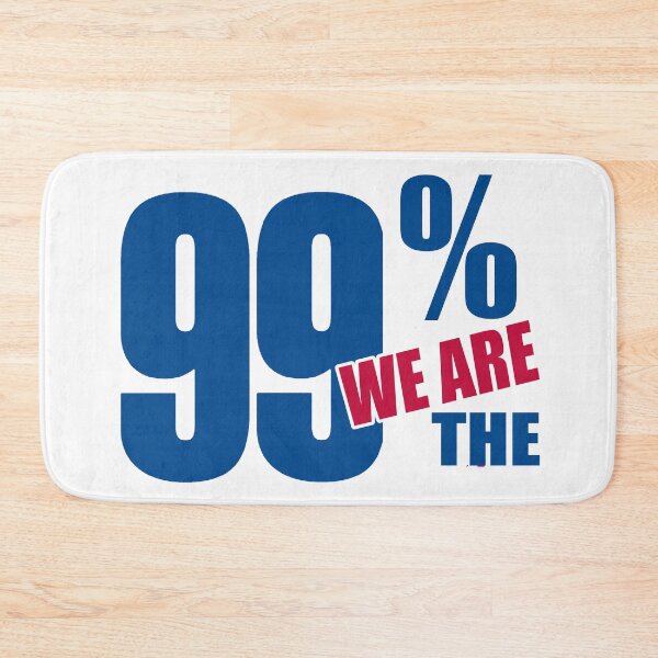 Item preview, We are the 99 percent; USA; designed and sold by StickerApe.