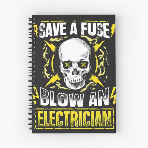 Item preview, Save a fuse blow an Electrician designed and sold by GeniusDesignArt.