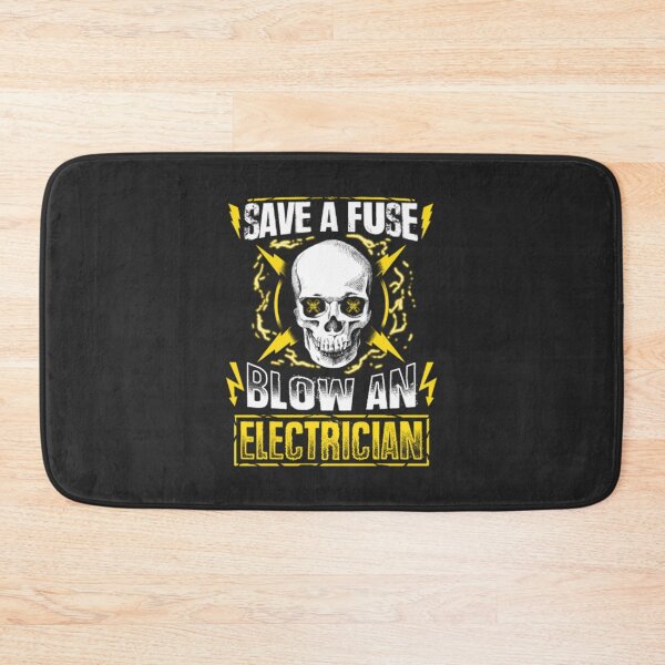 Item preview, Save a fuse blow an Electrician designed and sold by GeniusDesignArt.