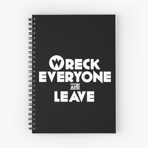 Item preview, Wreck everyone and leave  designed and sold by thebearderhood.