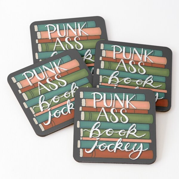 Item preview, Punk Ass Book Jockey! designed and sold by FinalGirlArt.