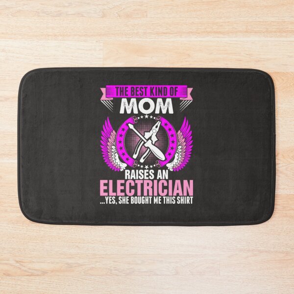 Item preview, The best kind of Mom raises an Electrician designed and sold by GeniusDesignArt.