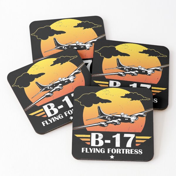 Item preview, B-17 Flying Fortress gift, Air Force, Aviation design print designed and sold by Lisbob.