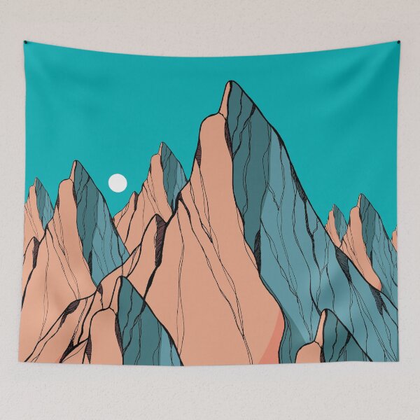 Item preview, The sharp rock peaks designed and sold by Swadeillustrations.