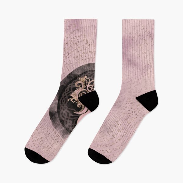 Item preview, Triple Goddess with pentagram - gentle pastels designed and sold by k9printart.