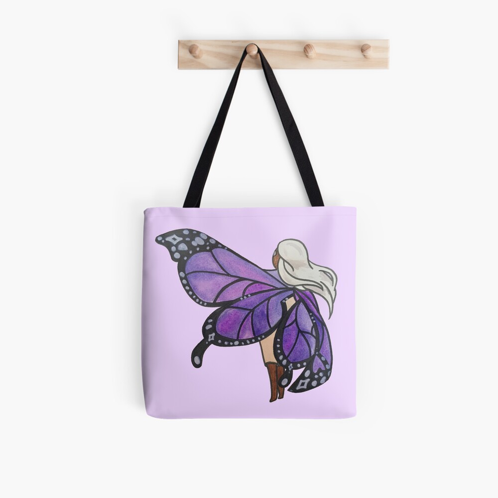 Beach Bag - Light purple/butterfly - Kids