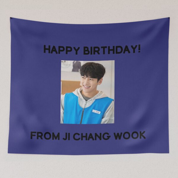 Item preview, Happy Birthday From Ji Chang Wook  designed and sold by kpopkdramamerch.