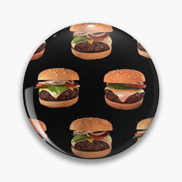 Item preview, Big Hamburger Cheeseburger Fast Food Art designed and sold by johnta17.
