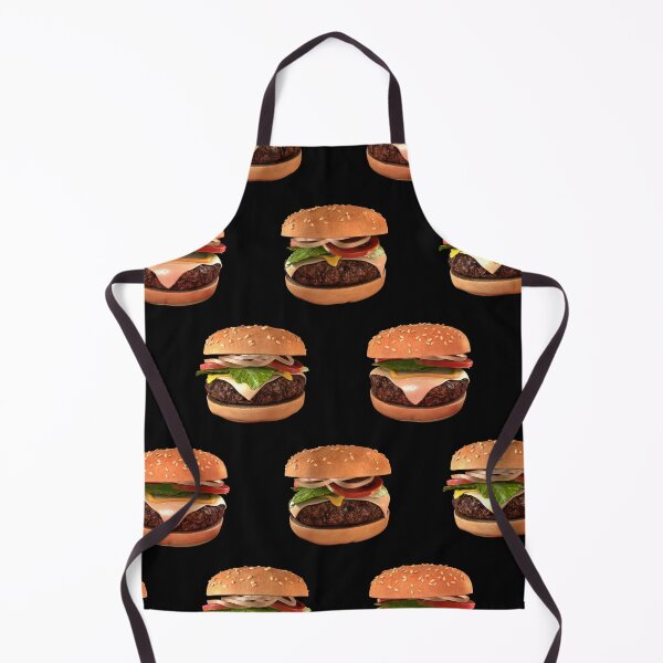 Item preview, Big Hamburger Cheeseburger Fast Food Art designed and sold by johnta17.