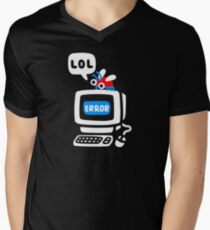 Computer Bug Men's V-Neck T-Shirt