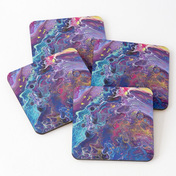 Unicorn Poop Coasters (Set of 4)
