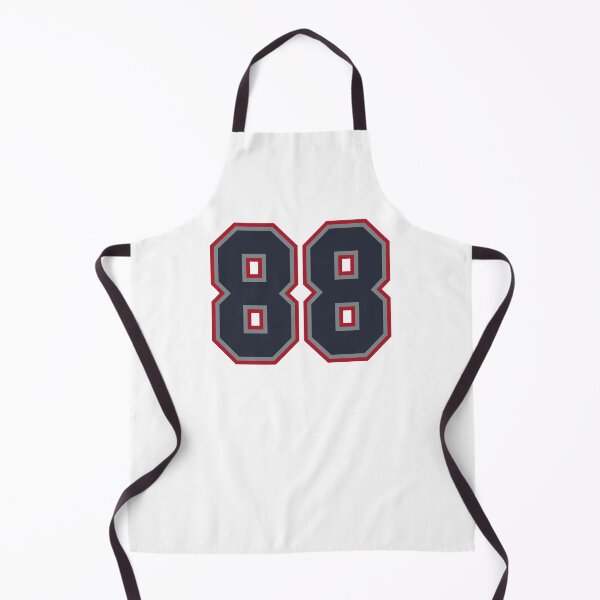 Item preview, 88 Navy Grey Red Sports Number Eighty-Eight designed and sold by HelloFromAja.