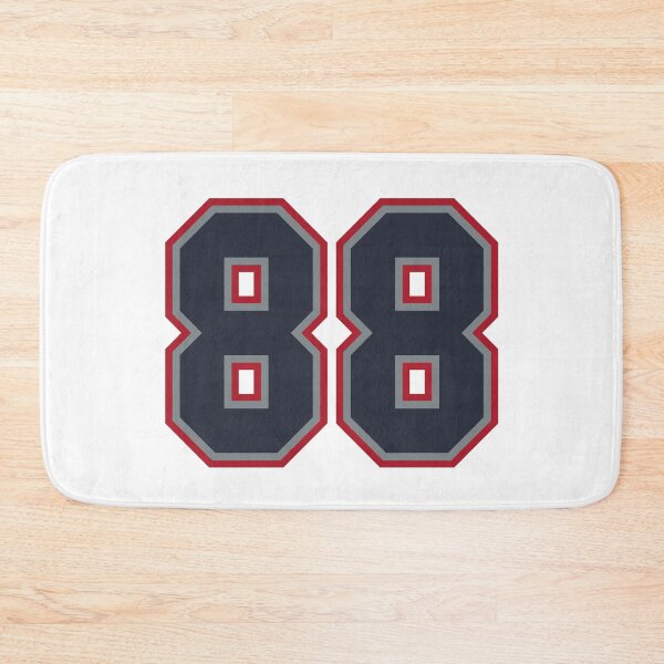 Item preview, 88 Navy Grey Red Sports Number Eighty-Eight  designed and sold by HelloFromAja.