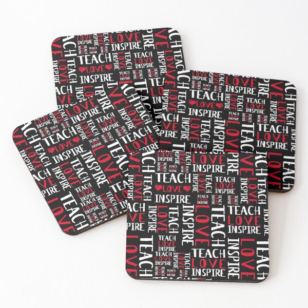 Item preview, Teach Love Inspire Pattern - Best Teacher designed and sold by onicon.