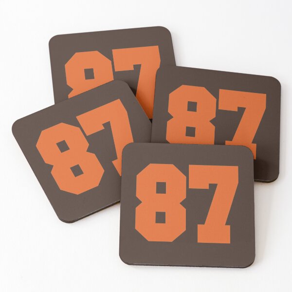 Item preview, 87 Number Cleveland Sports Eighty-Seven Brown Jersey designed and sold by HelloFromAja.