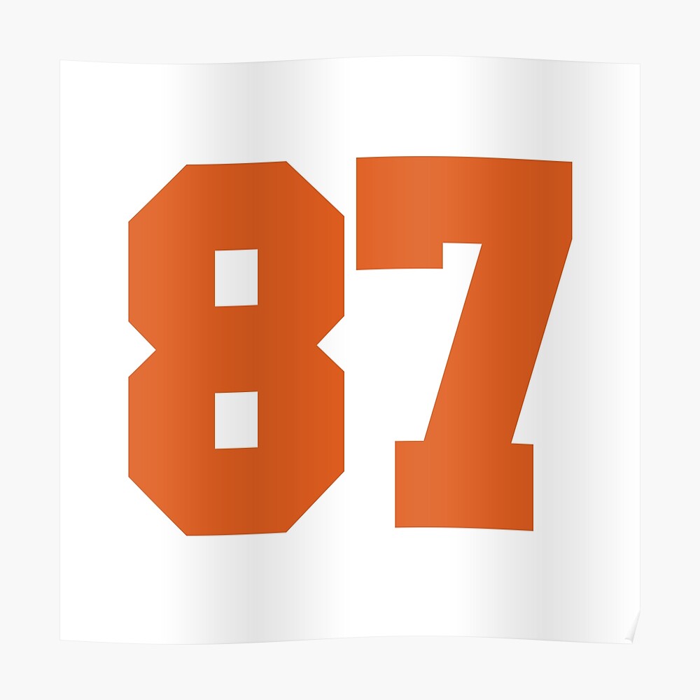 11 Number Cleveland Sports Eleven Brown Jersey Sticker for Sale by  HelloFromAja