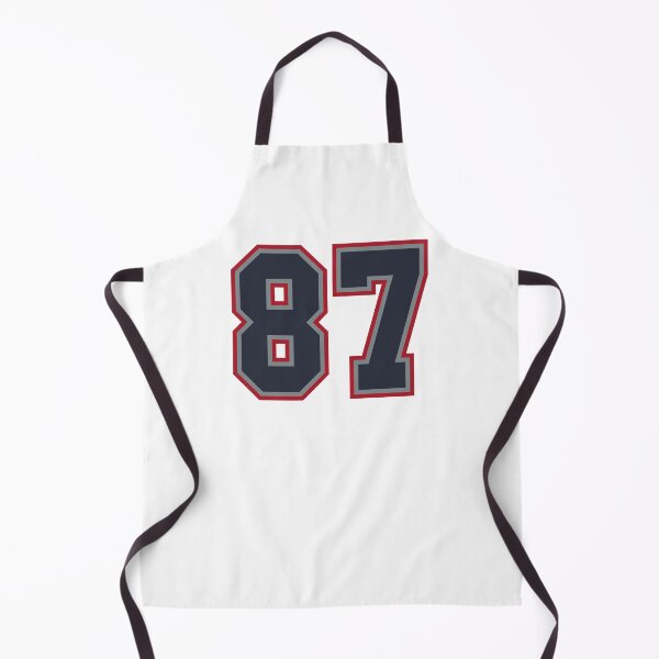 Item preview, 87 Navy Grey Red Sports Number Eighty-Seven designed and sold by HelloFromAja.