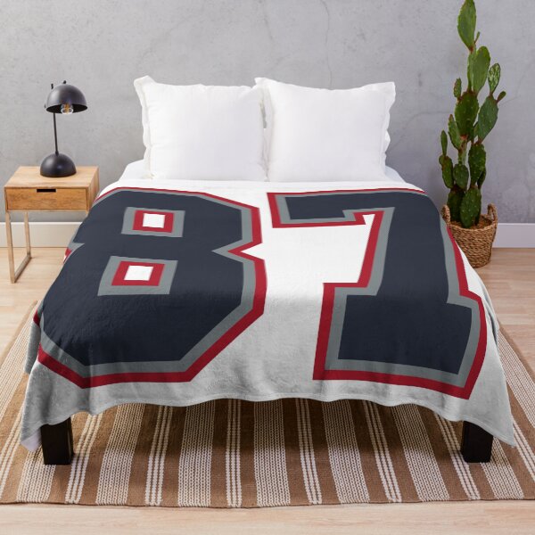 Item preview, 87 Navy Grey Red Sports Number Eighty-Seven designed and sold by HelloFromAja.