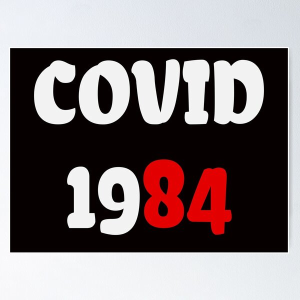 Aperçu de l'œuvre Corona COVID-1984 créée et vendue par cursotti.