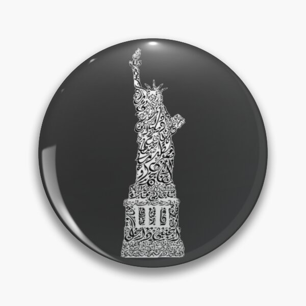 Item preview, Statue of Liberty Image Arabic Calligraphy designed and sold by Mystery-shadow.