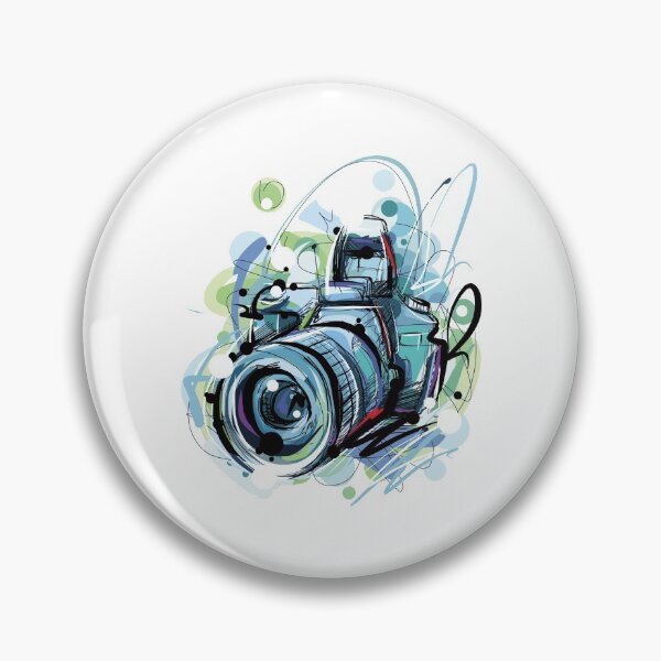 Item preview, Camera, multicolored DSLR  designed and sold by Bashar-Design.