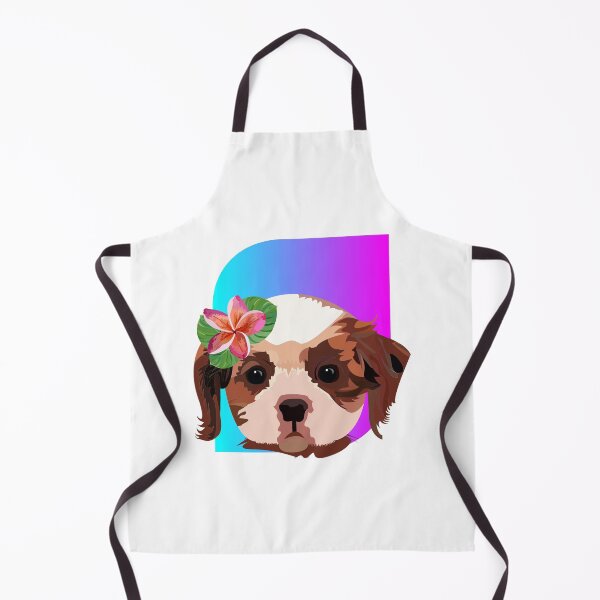 Item preview, Colored background and baby beagle dog with cute real pink flower designed and sold by SGS-.