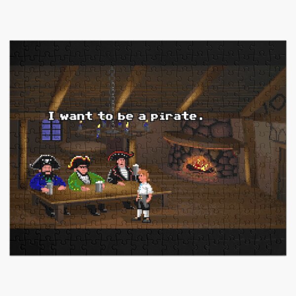 I want to be a pirate! (Monkey Island 2) Jigsaw Puzzle